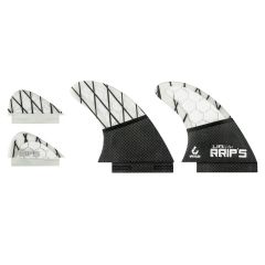 Quad Wakesurf Fin Set - Carbon